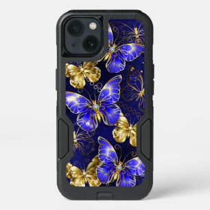 Composition with Sapphire Butterflies iPhone 13 Case