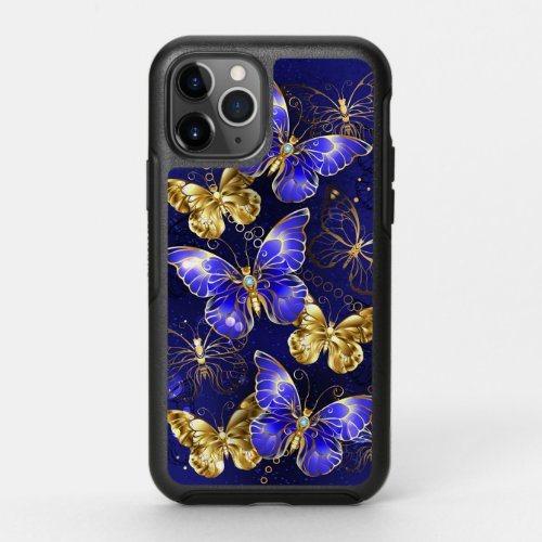 Composition with Sapphire Butterflies OtterBox Symmetry iPhone 11 Pro Case