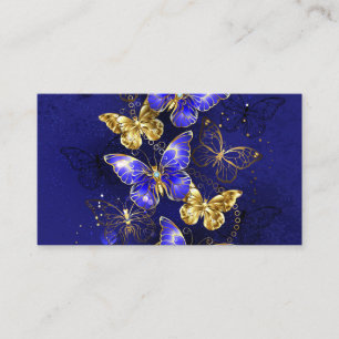 Composition with Sapphire Butterflies Referral Card