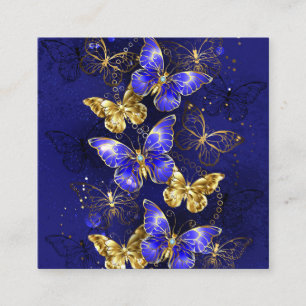 Composition with Sapphire Butterflies Referral Card