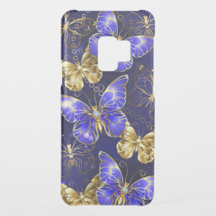 Composition with Sapphire Butterflies Uncommon Samsung Galaxy S9 Case