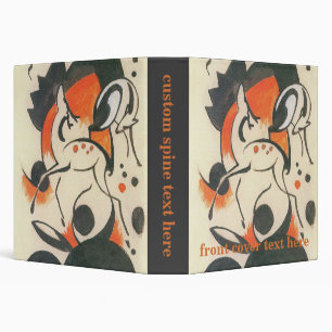 Composition with Two Deer by Franz Marc Binder