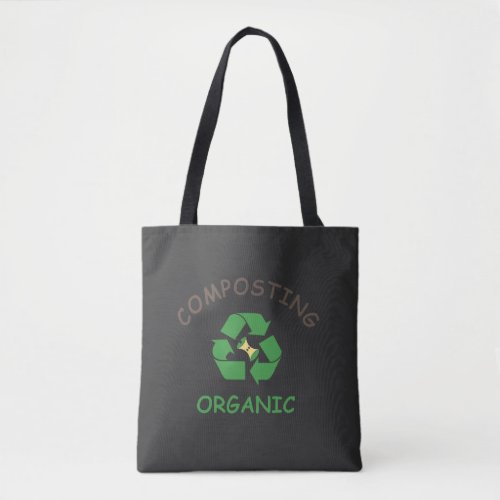 compost composting composter organic farming tote bag