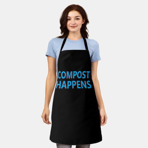 compost happens composter composting apron
