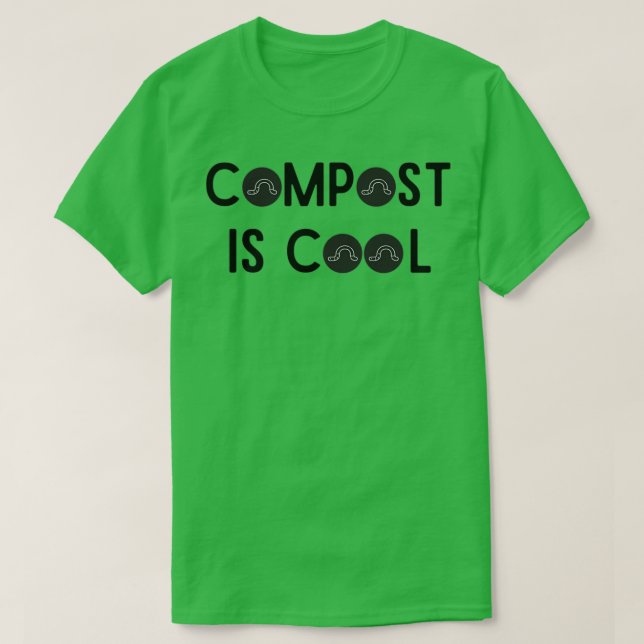 Compost is Cool  T-Shirt (Design Front)