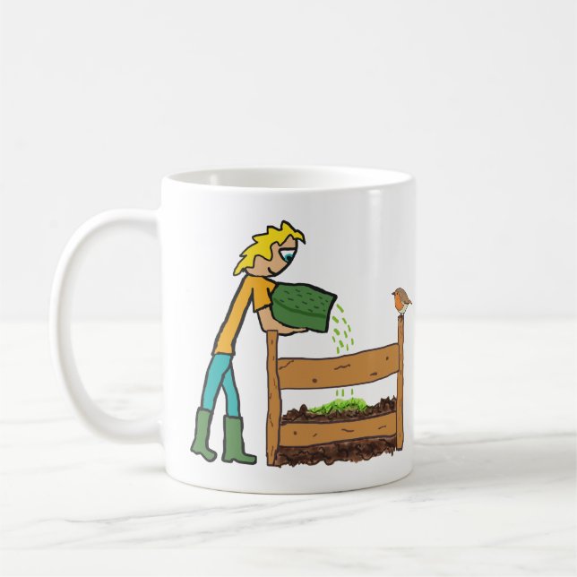 Composting Coffee Mug (Left)