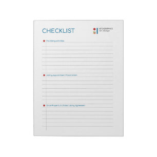Comprehensive Designer Checklist: Streamline Notepad