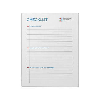 Comprehensive Designer Checklist: Streamline Notepad