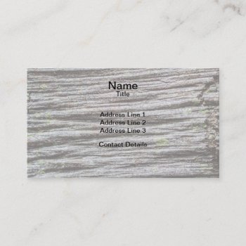 Compressed Wood Business Card by Hakonart at Zazzle
