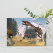 Compsognathus dinosaurs - 3D render (Standing Front)