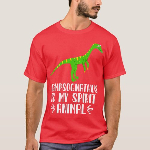 Compsognathus is My Spirit Animal T_Shirt