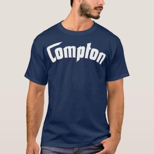 Compton California Gangsta Rap DJ Gangstas Thugs T_Shirt