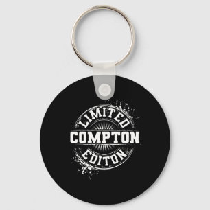 Compton Funny Surname Family Tree Birthday Reunion Keychain