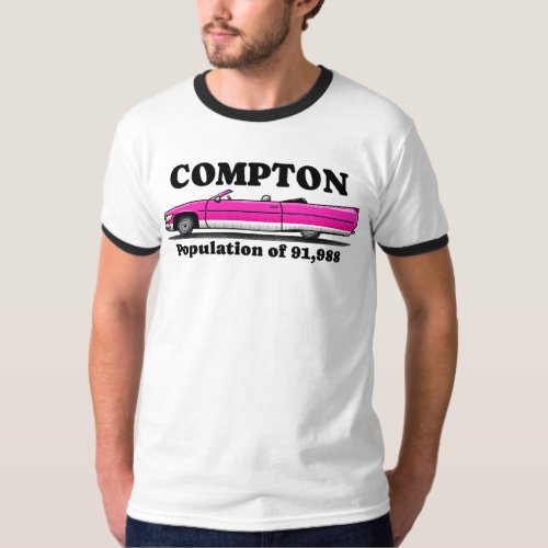 Compton Population of 91988 T_Shirt