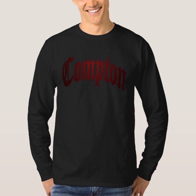 Compton West Coast Rap Hiphop Rapper Gangsta Rap C T-Shirt (Front)