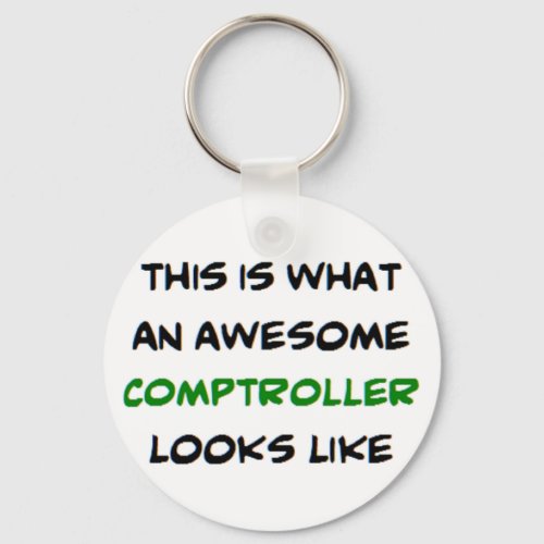 comptroller awesome keychain