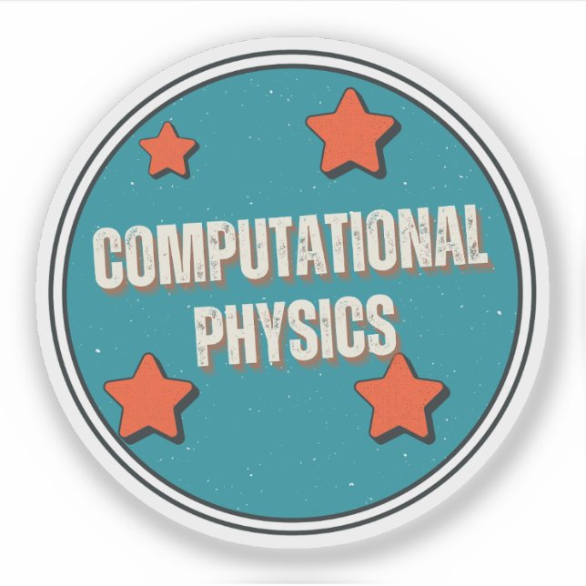 Computational Physics Sticker (Front)
