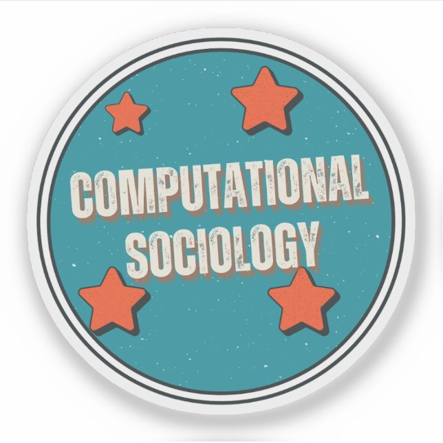 Computational Sociology Sticker (Front)
