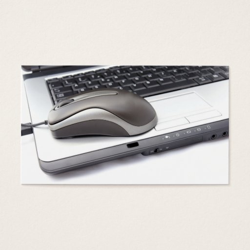 Customizable computer business card