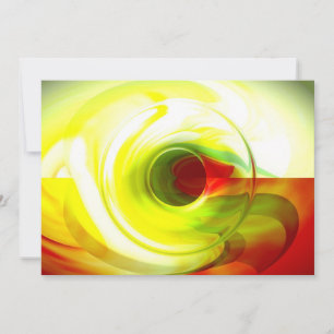 Computer Abstract Invitation