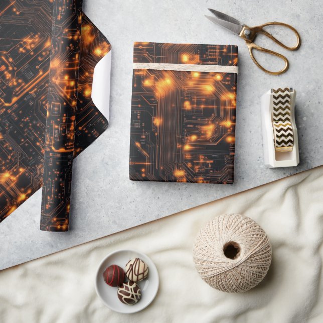Computer and Electronics Wrapping Paper (Crafts)