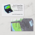 Computer and Tech Business Card | Zazzle