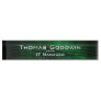 Computer Binary Code Data Networking IT Manager Desk Name Plate