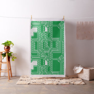 Computer board pattern fabric