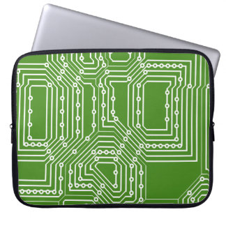 Computer board pattern laptop sleeve