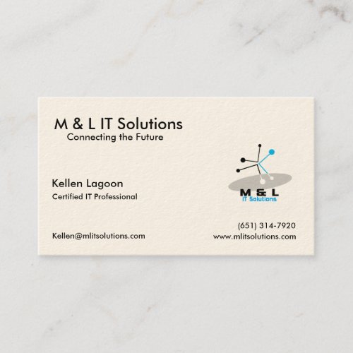 computer business card