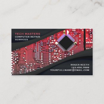 Computer Business Card by all_items at Zazzle
