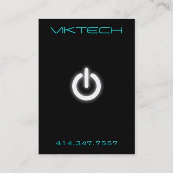 Computer Business Card by Jonathan2602 at Zazzle