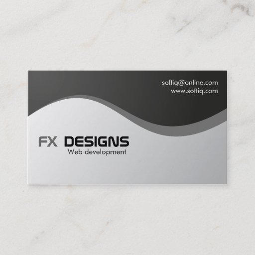 Customizable Computer - Business Cards