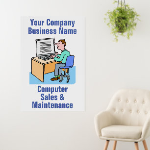 Computer Business Wall Mounted Foam Board