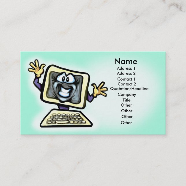 Computer Card (Front)