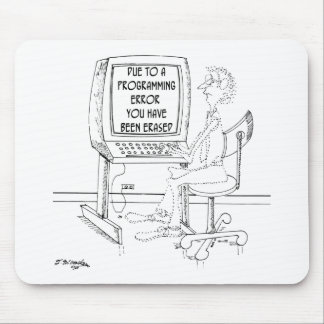 Computer Cartoon 1164 Mouse Pad