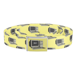 Computer cartoon illustration belt