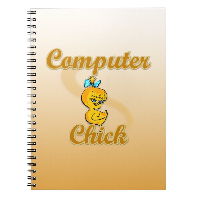 Computer Chick Notebook (Front)