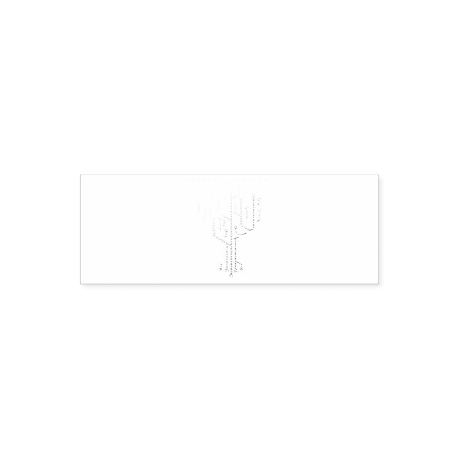 Computer Chip Tree Programmer Coder Engineer Tech Self-inking Stamp (Design)