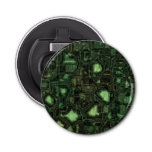 Computer circuit background bottle opener