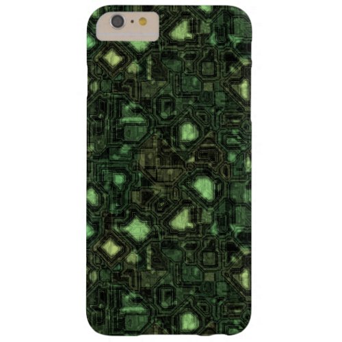 Computer circuit background barely there iPhone 6 plus case