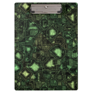 Computer circuit background clipboard