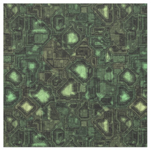 Computer circuit background fabric