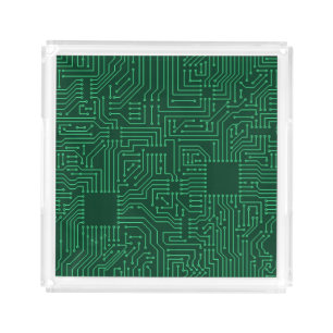 Computer circuit board acrylic tray