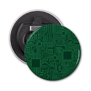 Computer Circuit Board Bottle Opener by boutiquey at Zazzle