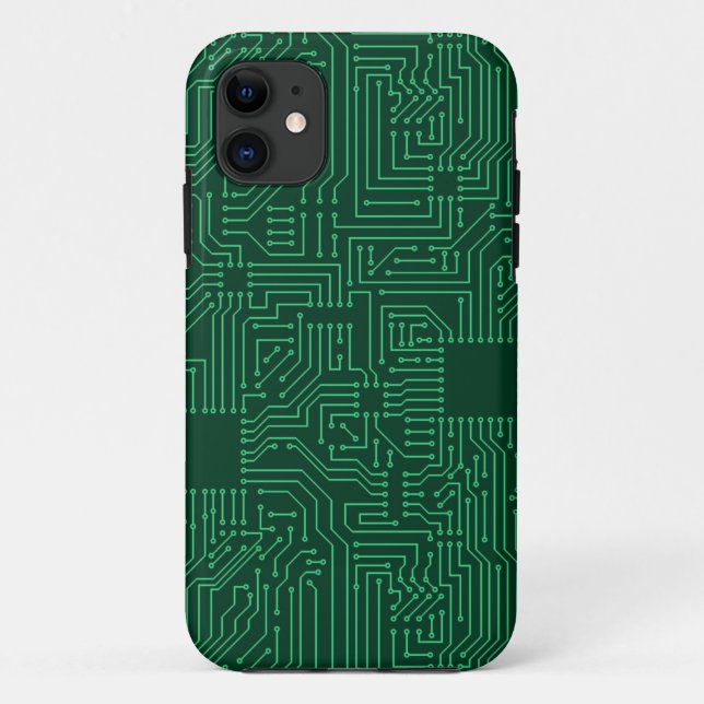 Computer circuit board Case-Mate iPhone case (Back)