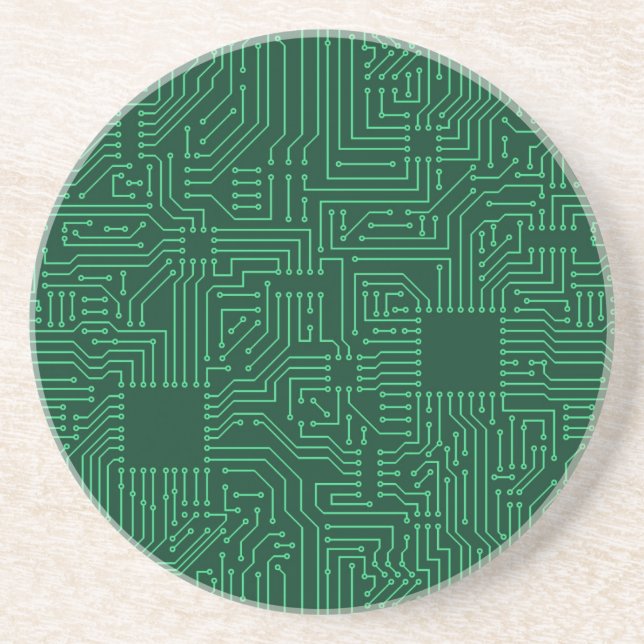 Computer circuit board coaster (Front)