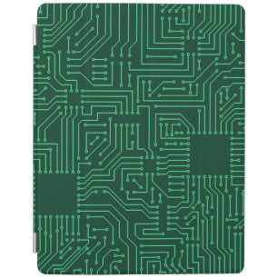 Computer circuit board iPad smart cover