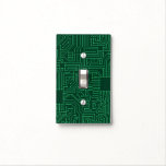 Computer circuit board light switch cover