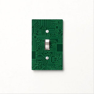 Computer circuit board light switch cover